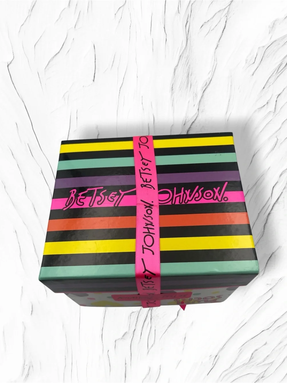 NWT Betsey Johnson 3 Pack Plush Cozy Socks Gift Box Set Multi